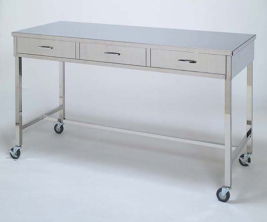 作業台 引出4個付 ストッパー付 1800×600×800mm