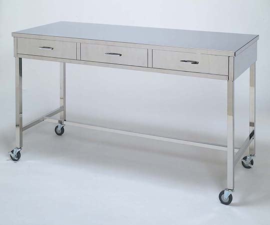 作業台 引出6個付 ストッパー付 1500×750×800mm