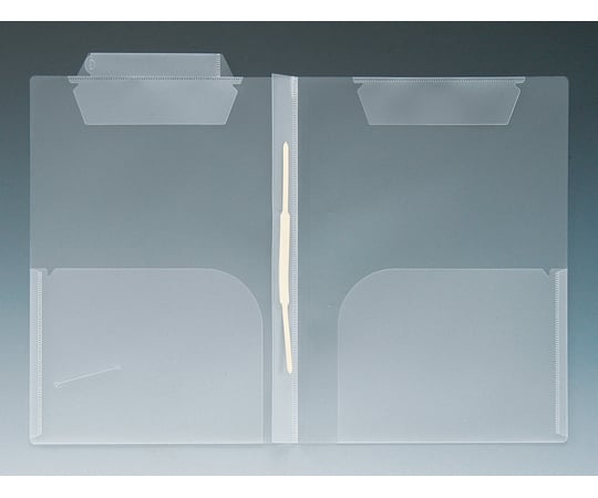 62-2716-39 カルテフォルダー（A4ヨコ/ファスナー付） 500枚 CF-A4L