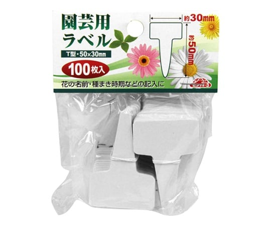 藤原産業62-2795-32ショウ園芸用ラベルT型100枚入【1個】(as1-62-2795-32)