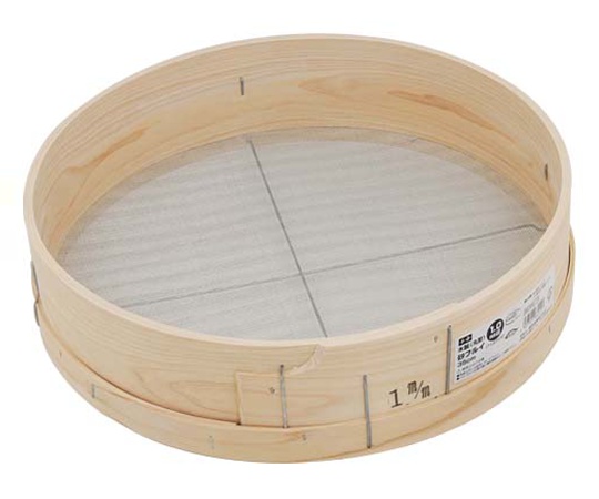 千吉　木製砂フルイ　（丸型）35cm×1.0mm