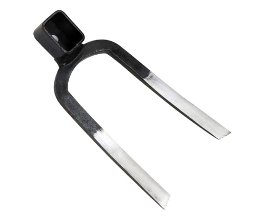 千吉　金　選べる 二本爪鍬 中