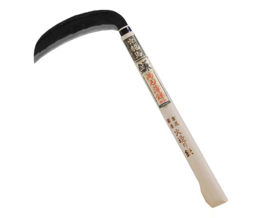 梅鉢龍馬　両刃薄鎌 表抜