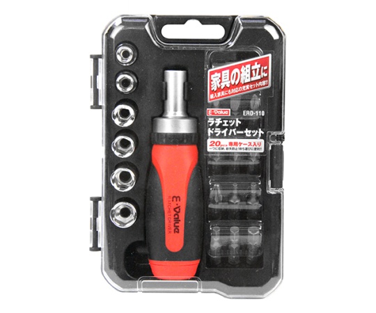 E-Value ラチェットドライバーセット　ERD-110