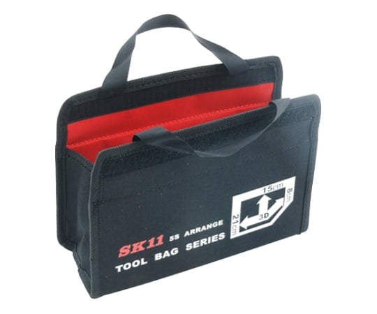 SK11 3Dスモールバッグ 210×80×150mm ブラック