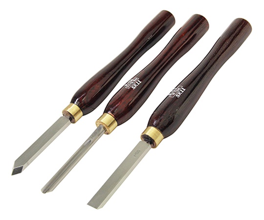 SK11 HSS木工旋盤用バイト3本組 3本組