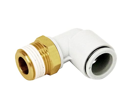 SK11 W管継手 エルボユニオン 12mm おねじR(PT)3/8