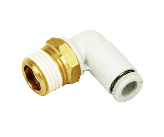 SK11 W管継手 エルボユニオン 4mm おねじR(PT)1/8