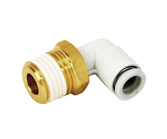 SK11 W管継手 エルボユニオン 6mm おねじR(PT)1/4