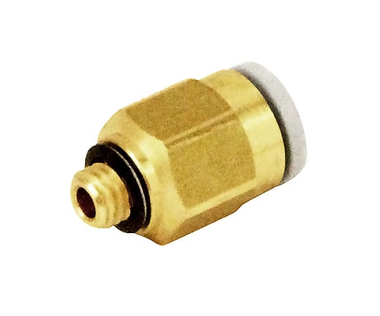62-2842-84 SK11 W管継手 ストレートユニオン 6mm おねじM5×0.8