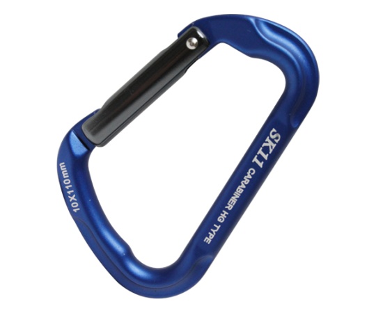 SK11 アルミカラビナ HG 10×110mm ブルー