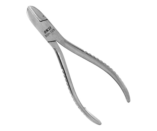 SK11 ステンレスニッパー 銅線0.8mm