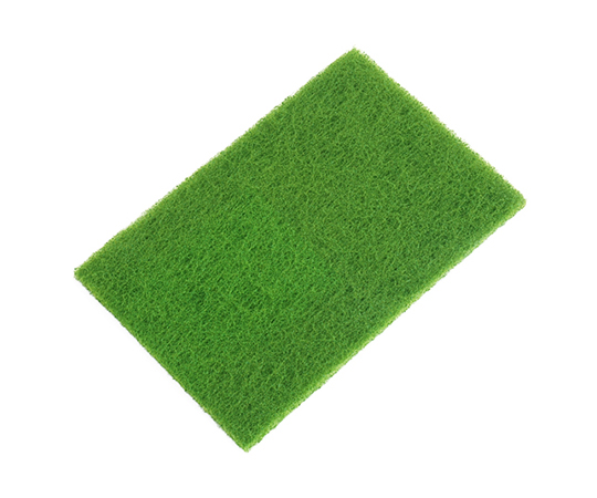 SK11 ナイロンタワシ 中荒目 黄緑