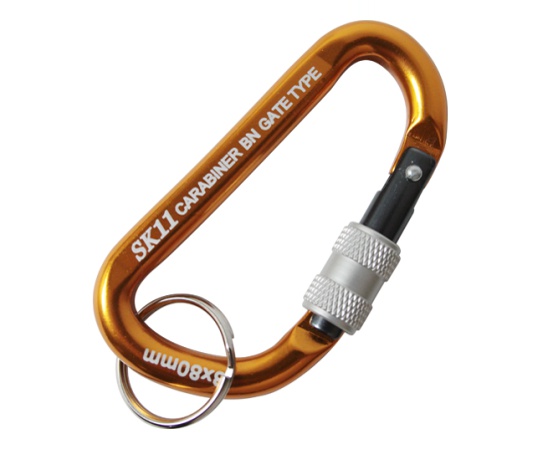 SK11 ロックカラビナ BN 8×80mm ゴールド