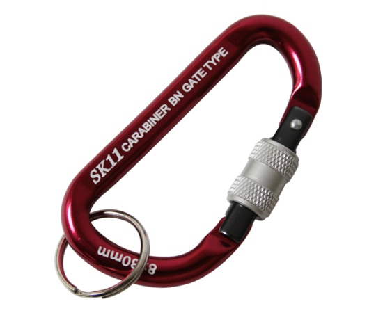 SK11 ロックカラビナ BN 8×80mm レッド
