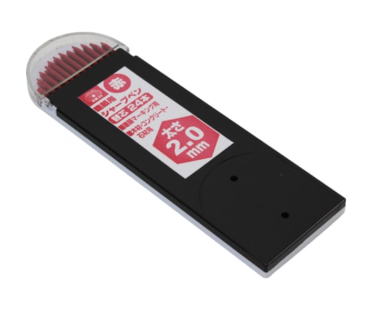 藤原産業62-2887-46アカ２．０ＭＭ建築用シャープペン替芯【1個】(as1-62-2887-46)