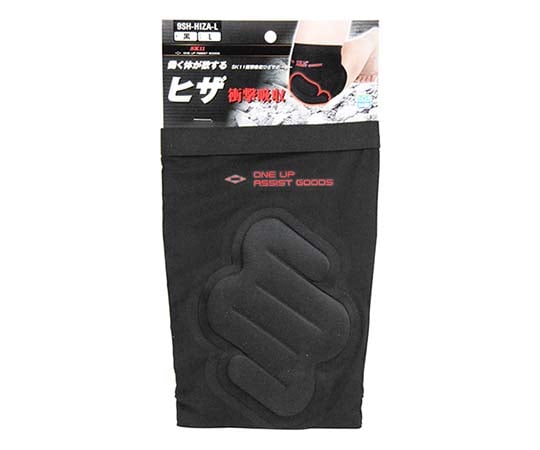 62 23 13 Sk11 衝撃吸収 ひざサポーター L 黒 L ひざ頭周囲28 32cm 9sh Hiza L Axel アズワン