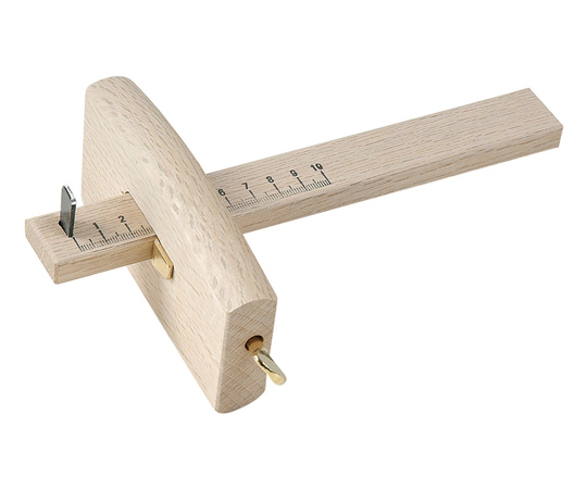 梅鉢龍馬 刃付一本竿筋毛引 木製台