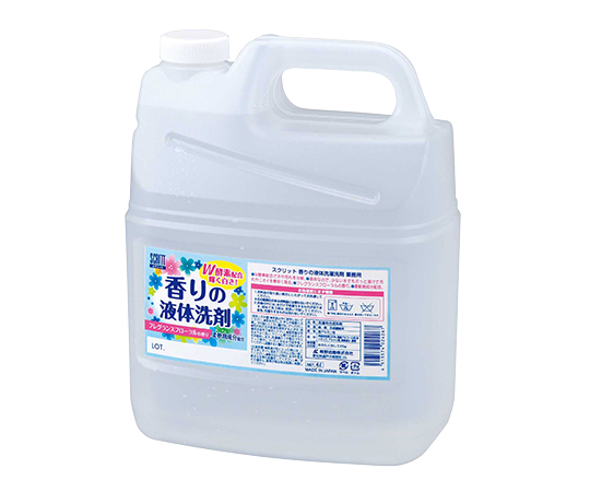 スクリット香りの液体洗剤 4L 1ケース（4個入） 4405