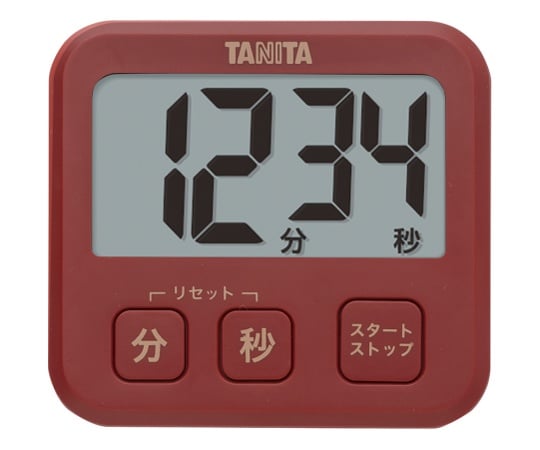 薄型タイマー レッド