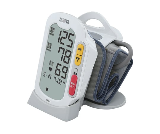 【医療機器クラス2】タニタ62-2918-25　上腕式血圧計 ホワイト　BP-223
