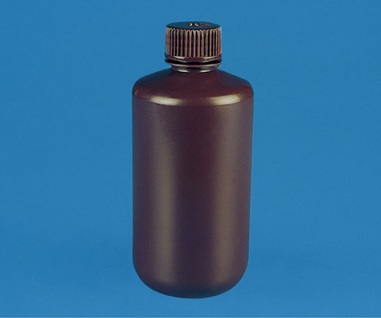 褐色細口試薬瓶 HDPE製 1000mL　581250