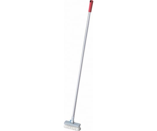 HPニューデッキブラシ R(レッド)　CL679-000U-MB-R