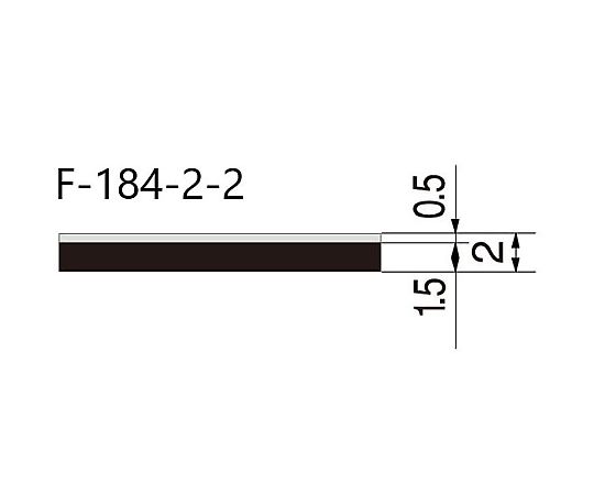 62-2960-21 導電ラバーシート 2mm厚(グリーン) F-184-2-2 【AXEL