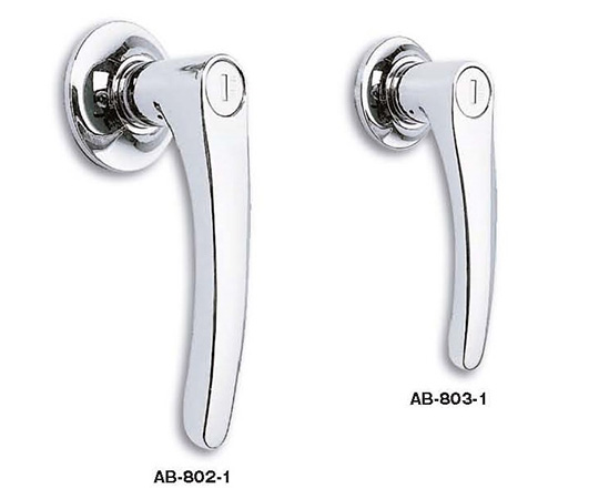 ホシモト62-2979-05ＡＢ－８０３－１Ｌ型小型ハンドル【1個】(as1-62-2979-05)