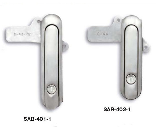 ステンレス防水平面スイングハンドル