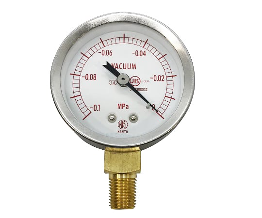 真空メーター真空デシケーター用 英語版校正証明書付