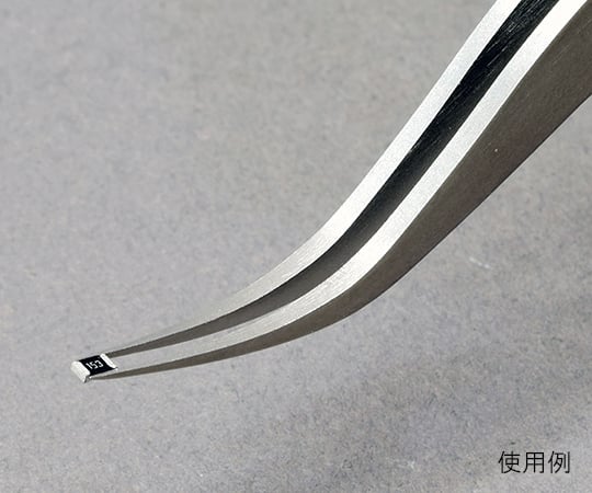 62-2993-62 逆作用ピンセット 全長115mm P-652