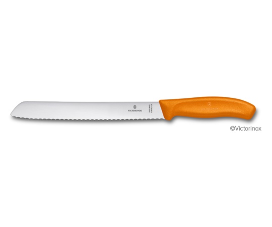 ブレッドナイフ 21cm オレンジ #6.8636.21L9E