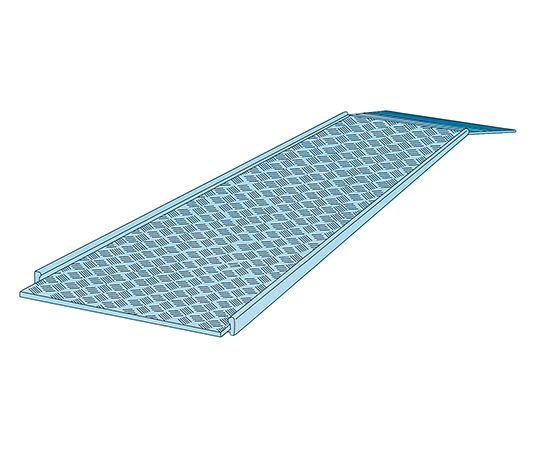 取扱を終了した商品です］アルミスロープ高段差用上掛け型 800×1000mm