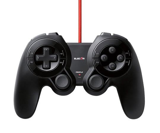 マクロ機能搭載"DUX"MMO有線ゲームパッド　ブラック