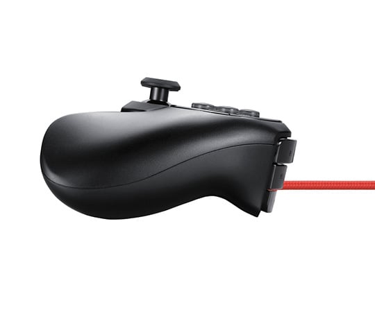 62 3100 25 マクロ機能搭載 Dux Mmo有線ゲームパッド ブラック Jc Dux60bk Axel アズワン