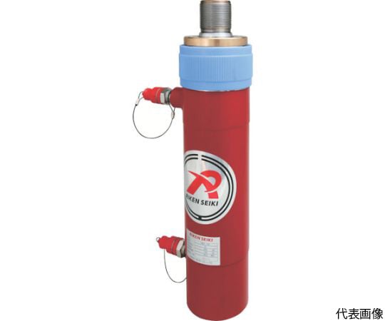 ポンプ式油圧ジャッキ 複動式油圧シリンダ 揚力200kN ストローク500mm