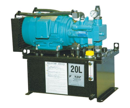 油圧ユニット ピストンパック 騒音値67dB 電動機1.50kW（4P） 外形寸法529×324×522mm