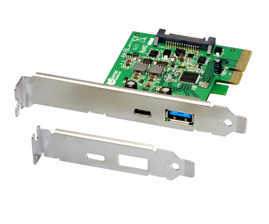 USB3.1 PCI Expressボード（Type-A/Type-C） REX-PEU31-AC