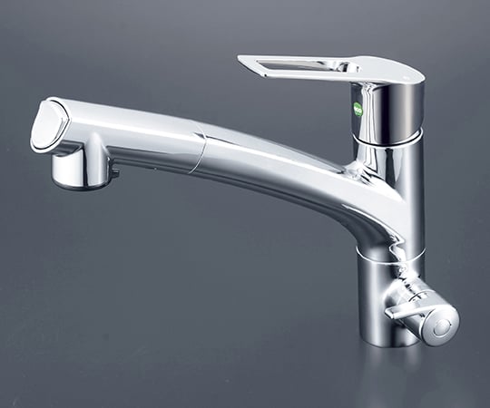 浄水シングル混合栓eレバー