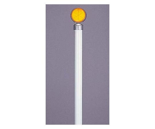 一般型デリニェーターφ100　片面　構造物用　鋼管（白）φ60.5×1135mm