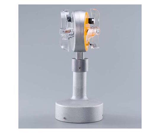 防塵型デリニェーター　防塵レンズφ100両面蛍光アンバークリア　GRキャップ式　アルミGRキャップ（φ139.8用）