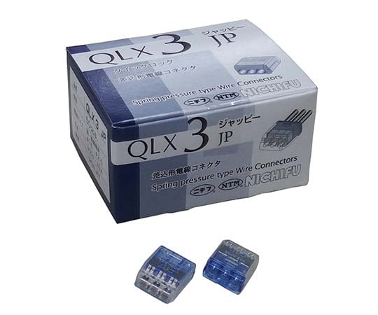 JAPPY62-3143-34ＱＬＸ３－ＪＰ－ＢＣＬ電線コネクタ【1箱(50個入)】(as1-62-3143-34)