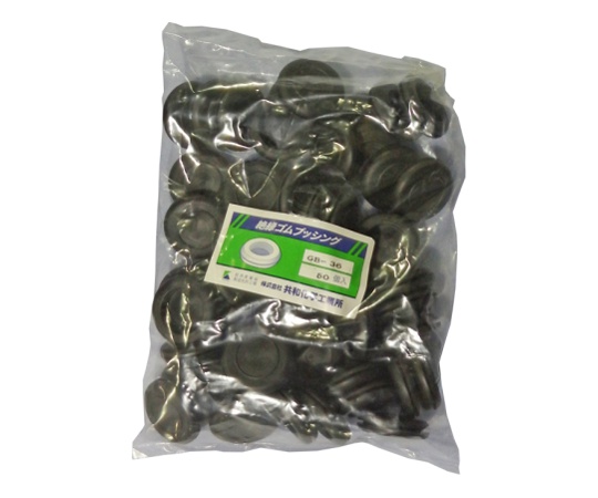 JAPPYれる/button/p62-3146-05ＧＢ３６絶縁ゴムブッシング黒３６φ【1個】(as1-62-3146-05)