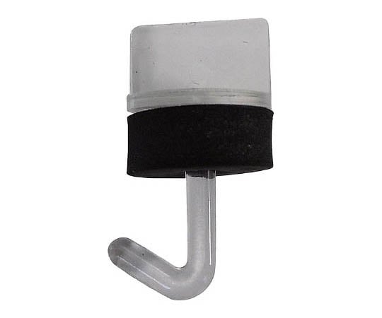 ポリカワンタッチフック クリアー 19mm （10本入）