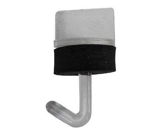 ポリカワンタッチフック クリアー 19mm （100本入）