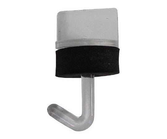 ポリカワンタッチフック クリアー 23mm （100本入）