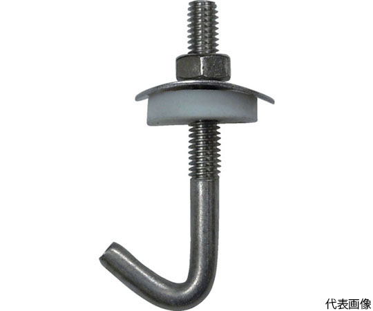 ステンレス フックボルトセット 6X65 （100個入）