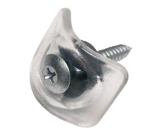 波板専用ビス ポリカ座金 木下地用 5X35 クリアー （10本入）