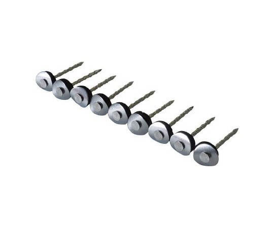 ステンレス連結傘釘パワースクリュー 12×50 素地 9本×10連入